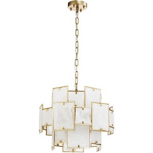 Подвесная люстра Arte Lamp Theemin A4068LM-7SG