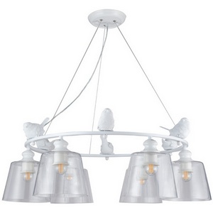 Люстра подвесная прованс Arte Lamp Passero A4289LM-6WH