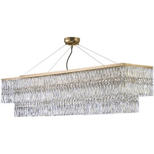 Подвесная люстра хрусталь Arti Lampadari Acquaro Acquaro E 1.5.120x30.102 GP