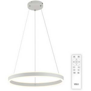 Люстра с пультом подвесная LED Citilux Дуэт CL719500 кольцо