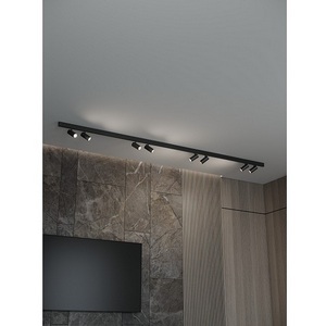 Трековая система в сборе магнитная накладная 48V 96W Hesby Lighting ElDeko HSBL_kompl_E003_NI3B4K