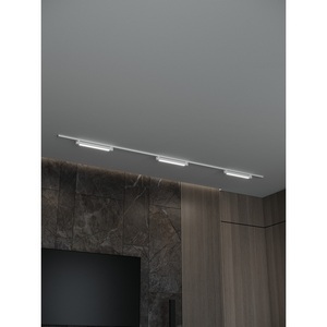Трековая система в сборе однофазная накладная 220V 32W Hesby Lighting Skylite №1 HSBL_kompl_S001_NI3W4K_01