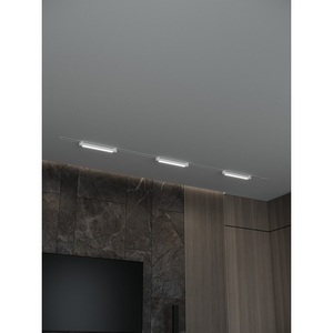 Трековая система в сборе однофазная встраиваемая 220V 32W Hesby Lighting Skylite №1 HSBL_kompl_S001_VI3W4K_01