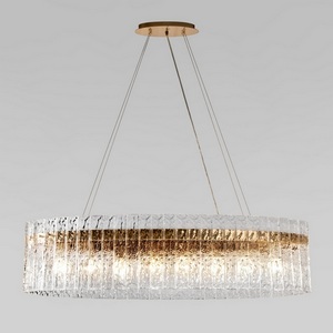 Подвесная люстра хрусталь Loft It Nevada 10297/1000 French gold