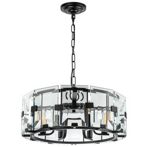 Подвесная люстра хрустальная Lightstar Novara 713267 в виде свечи