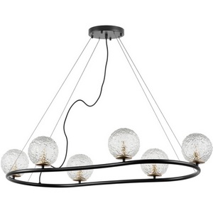 Люстра подвесная шириной 60 см Lightstar Bari 815267 шарики