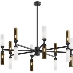 Потолочная люстра на штанге Maytoni Memory MOD177PL-16G