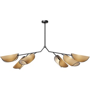 Потолочная люстра на штанге Maytoni Organic MOD225PL-06B