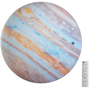 Настенно-потолочный светильник Sonex Jupiter 7724/EL пластик/мульти LED 70Вт 3000-6000К D500 IP43 пульт ДУ