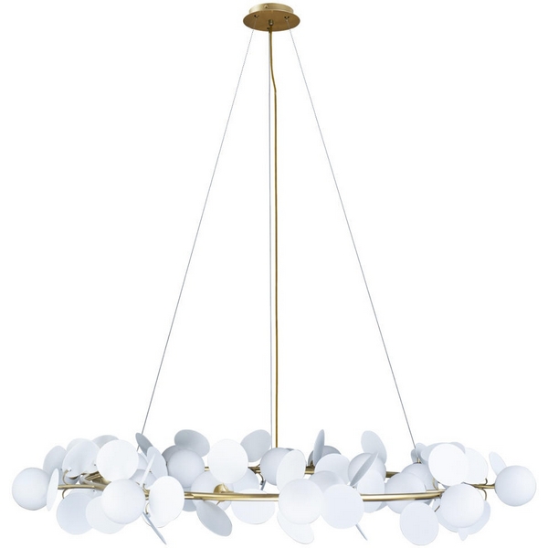 Подвесная люстра 10008/1300 Loft It MATISSE white шарики  фото