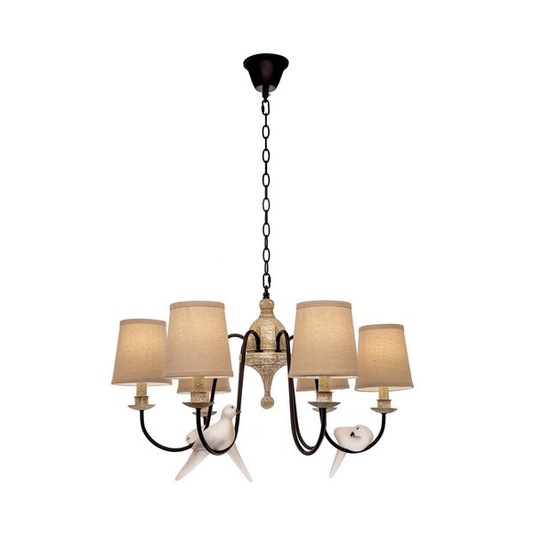 Подвесная люстра с птичками Loft It Birds LOFT1029A-6  фото